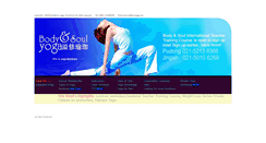 Desktop Screenshot of bodynsoulyoga.com